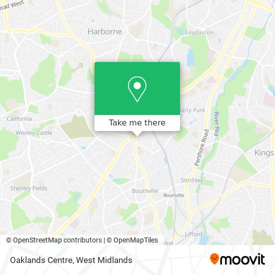 Oaklands Centre map