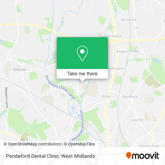 Pendeford Dental Clinic map