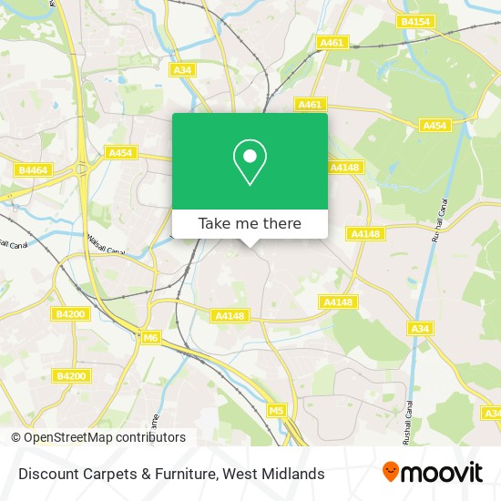 Discount Carpets & Furniture map