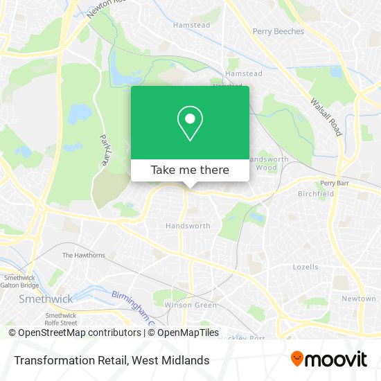 Transformation Retail map