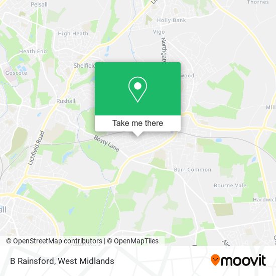B Rainsford map