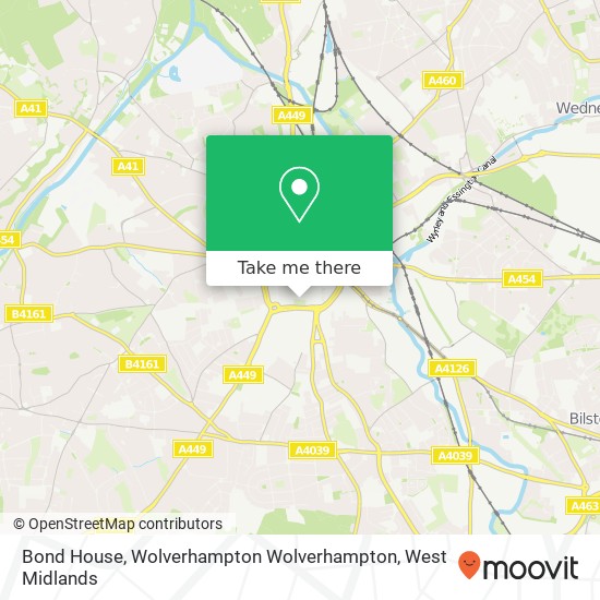 Bond House, Wolverhampton Wolverhampton map