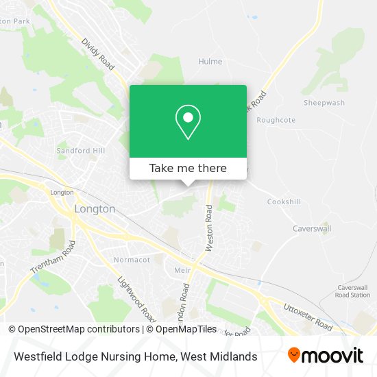 Westfield Lodge Nursing Home map