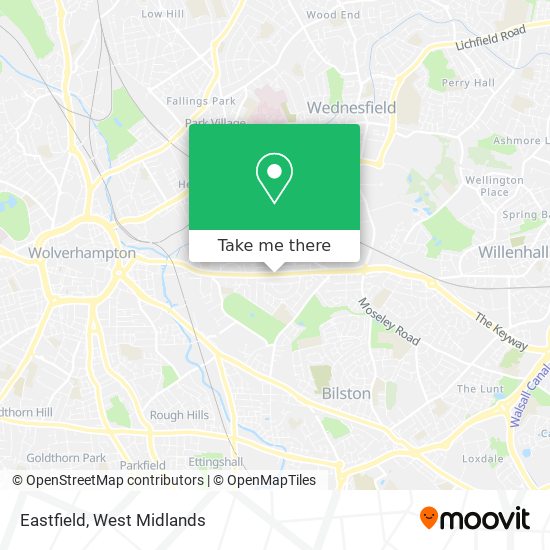 Eastfield map