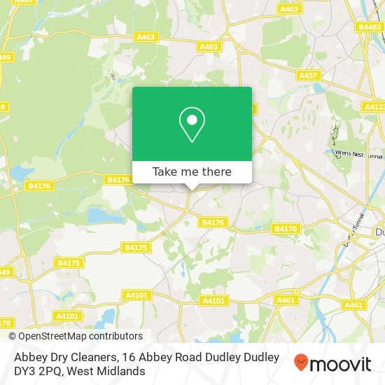 Abbey Dry Cleaners, 16 Abbey Road Dudley Dudley DY3 2PQ map