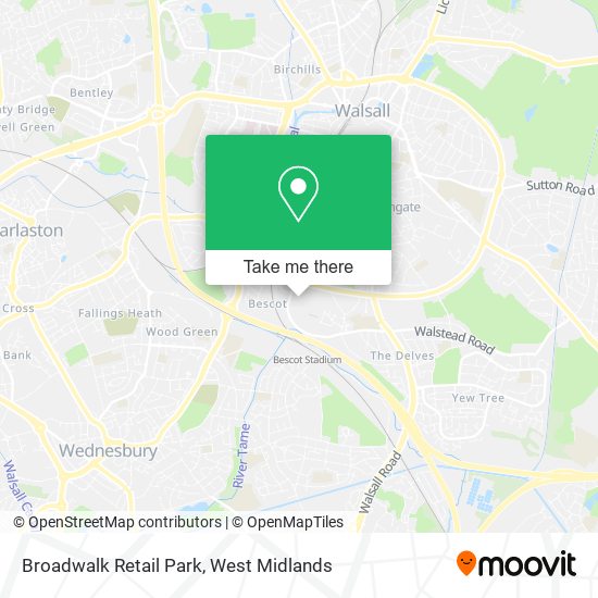 Broadwalk Retail Park map