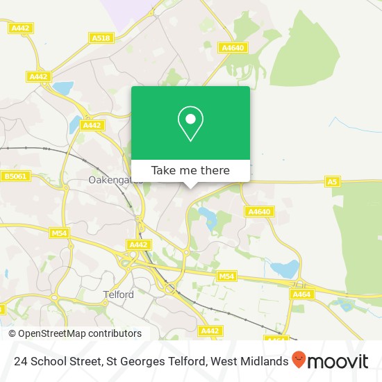 24 School Street, St Georges Telford map