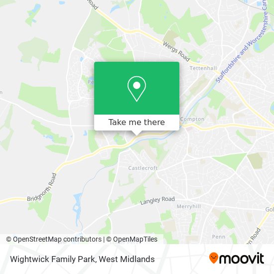 Wightwick Family Park map