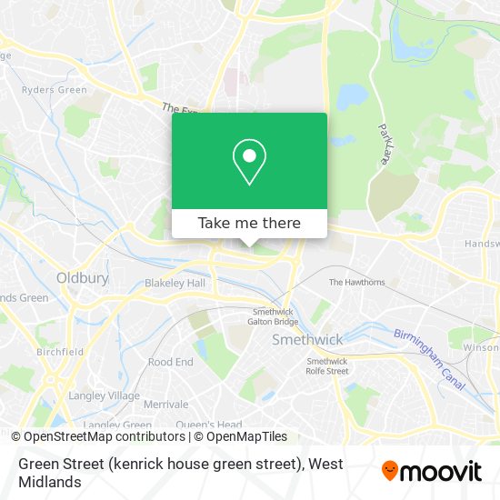 Green Street (kenrick house green street) map