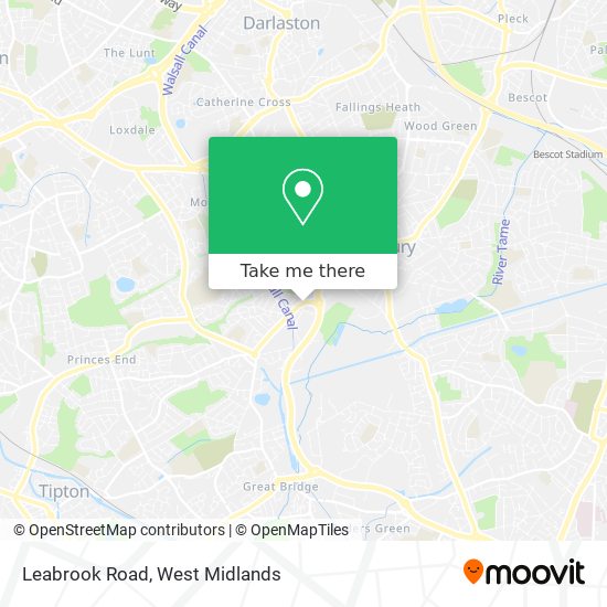 Leabrook Road map