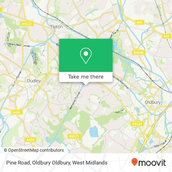 Pine Road, Oldbury Oldbury map