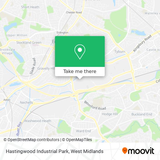 Hastingwood Industrial Park map