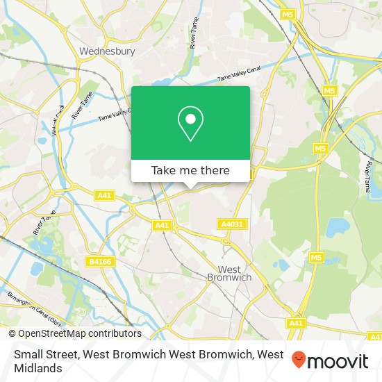 Small Street, West Bromwich West Bromwich map