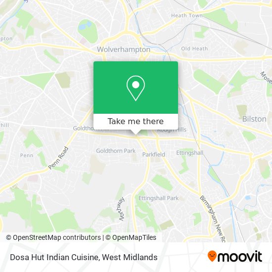 Dosa Hut Indian Cuisine map