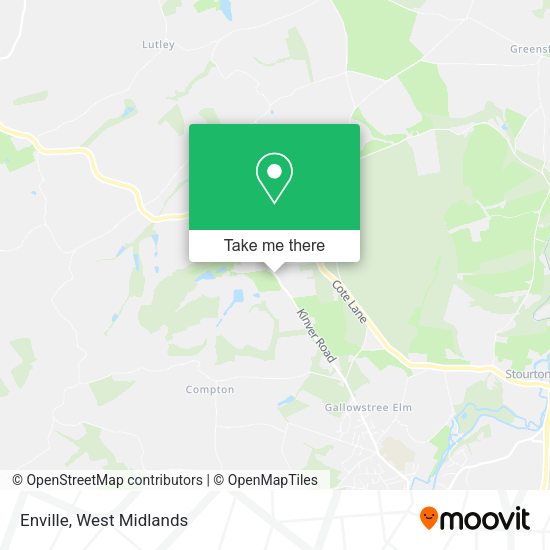 Enville map