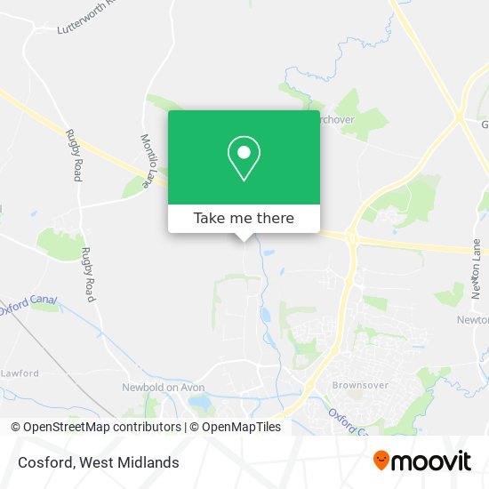 Cosford map