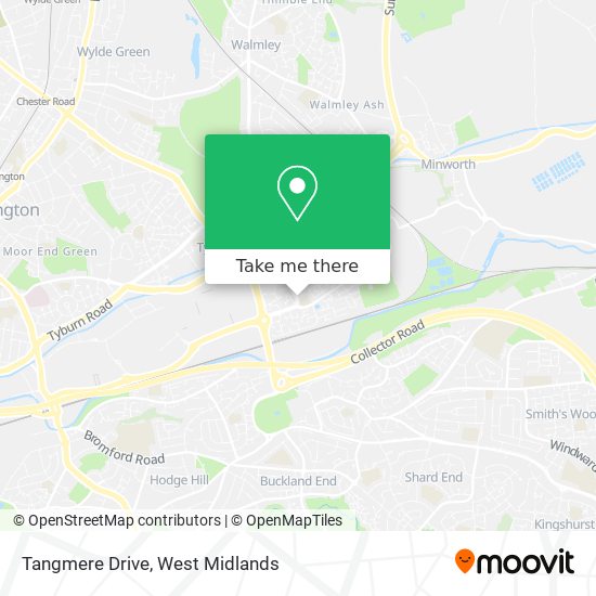 Tangmere Drive map