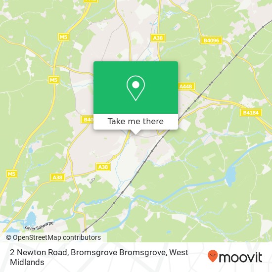 2 Newton Road, Bromsgrove Bromsgrove map