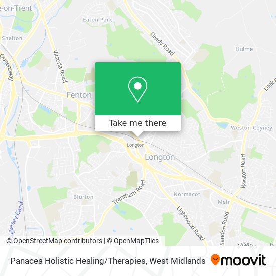 Panacea Holistic Healing / Therapies map