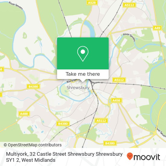 Multiyork, 32 Castle Street Shrewsbury Shrewsbury SY1 2 map