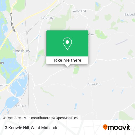 3 Knowle Hill map