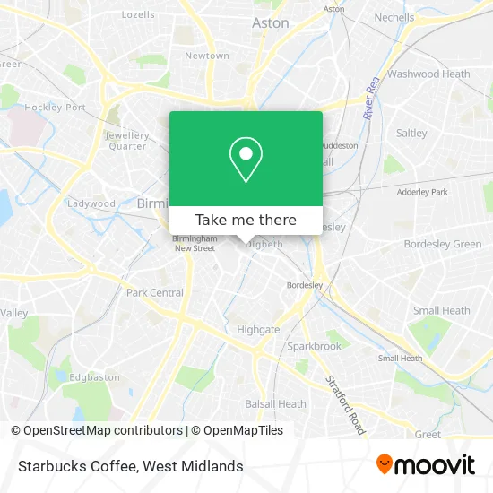 Starbucks Coffee map