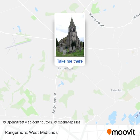 Rangemore map