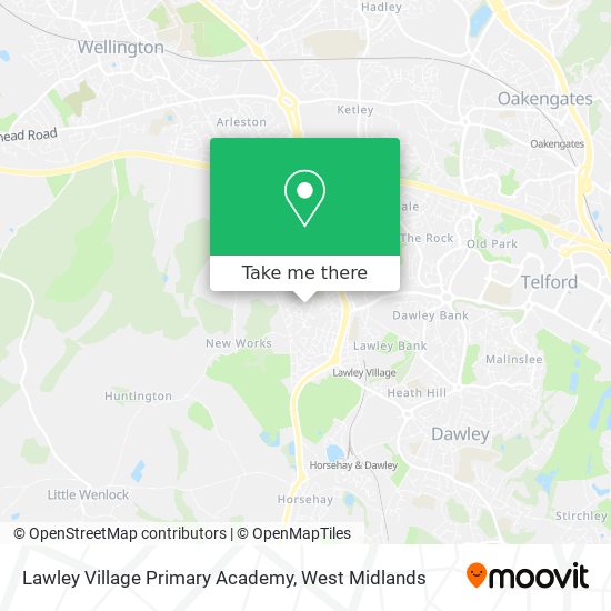 Lawley Village Primary Academy map