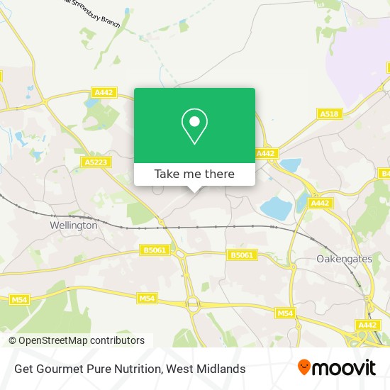 Get Gourmet Pure Nutrition map