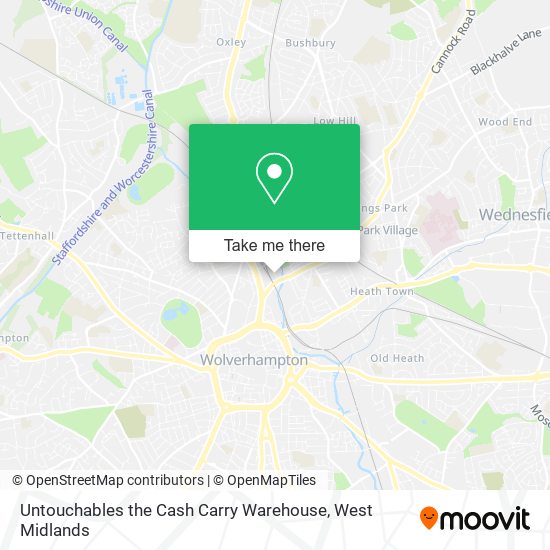 Untouchables the Cash Carry Warehouse map