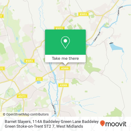Barnet Slayers, 114A Baddeley Green Lane Baddeley Green Stoke-on-Trent ST2 7 map
