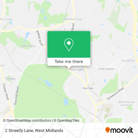 2 Streetly Lane map