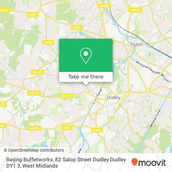 Beijing Buffetworks, 82 Salop Street Dudley Dudley DY1 3 map