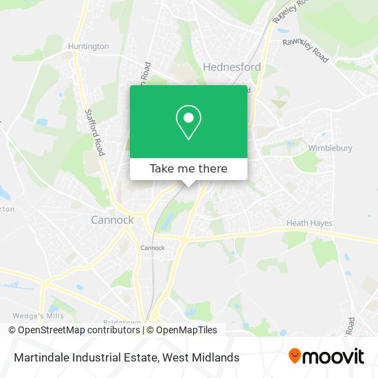 Martindale Industrial Estate map