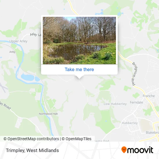 Trimpley map