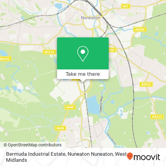 Bermuda Industrial Estate, Nuneaton Nuneaton map