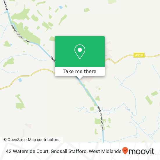 42 Waterside Court, Gnosall Stafford map