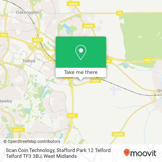 Scan Coin Technology, Stafford Park 12 Telford Telford TF3 3BJ map
