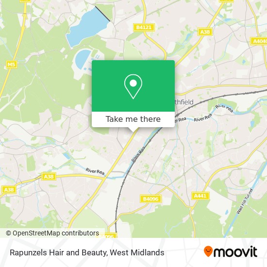 Rapunzels Hair and Beauty map
