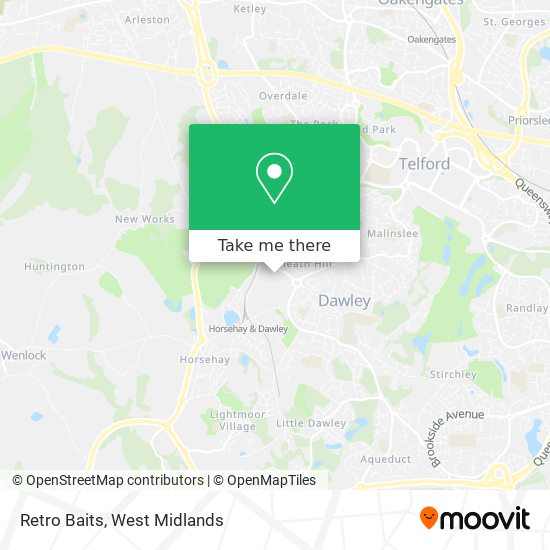 Retro Baits map