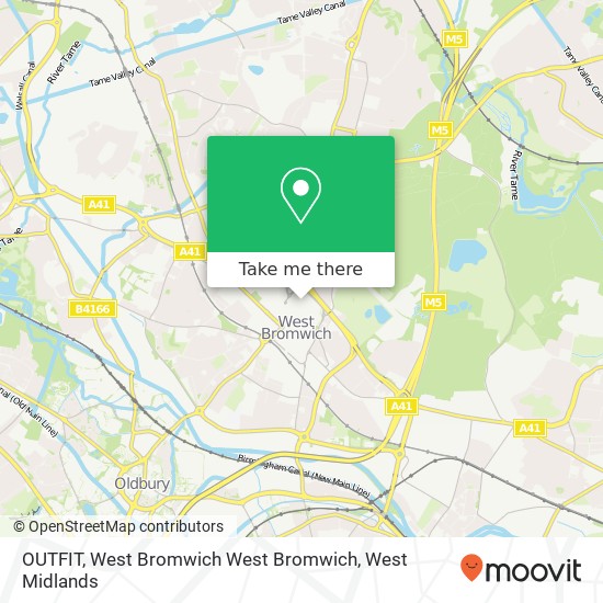 OUTFIT, West Bromwich West Bromwich map