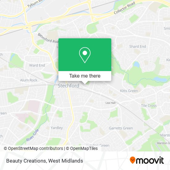 Beauty Creations map