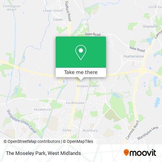 The Moseley Park map