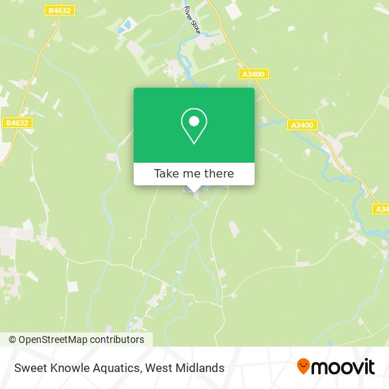 Sweet Knowle Aquatics map