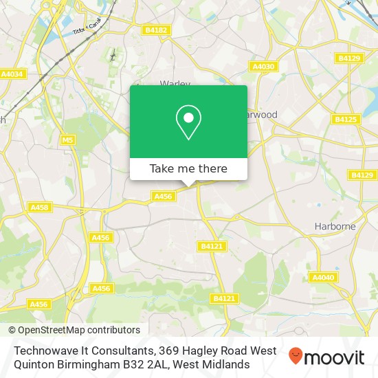 Technowave It Consultants, 369 Hagley Road West Quinton Birmingham B32 2AL map