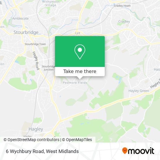 6 Wychbury Road map