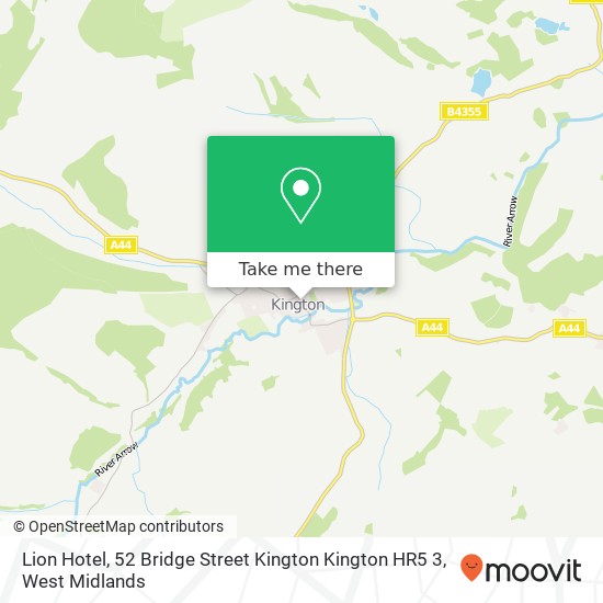 Lion Hotel, 52 Bridge Street Kington Kington HR5 3 map