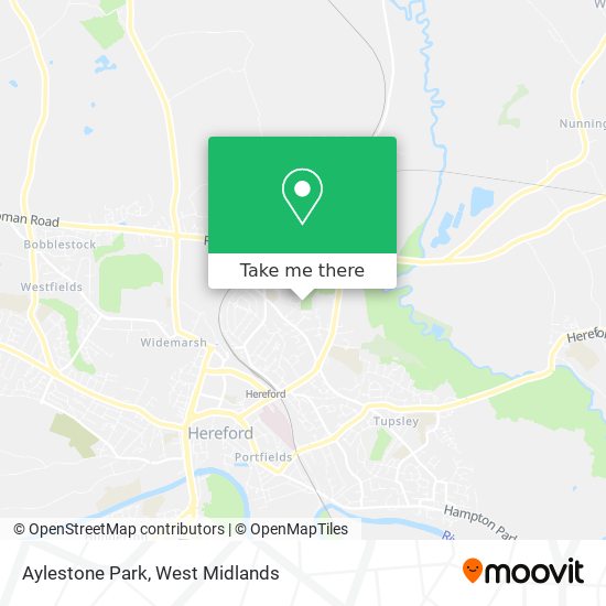 Aylestone Park map