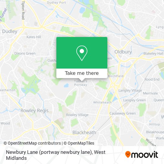 Newbury Lane (portway newbury lane) map