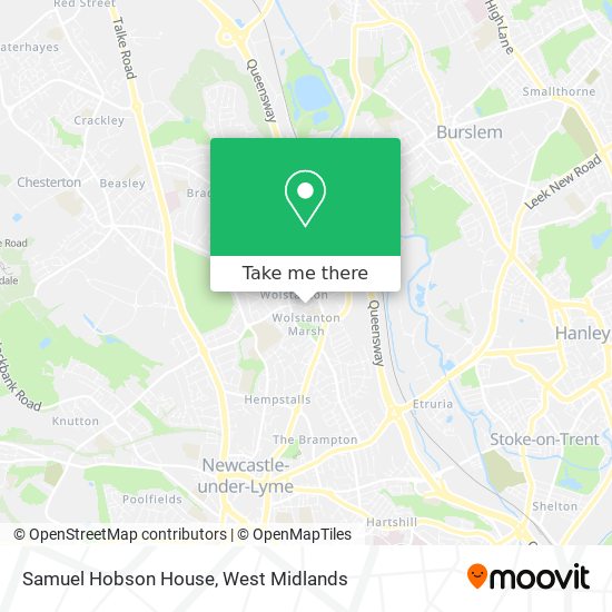 Samuel Hobson House map